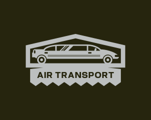 Limousine Car Transportation logo design