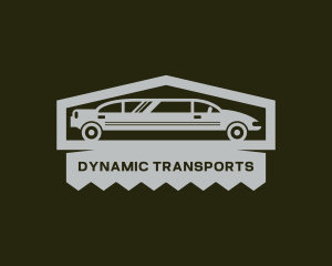 Limousine Car Transportation logo design