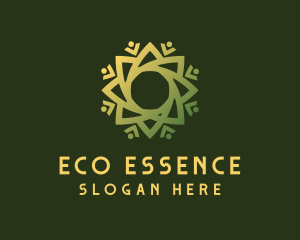 Green Eco Business  logo design