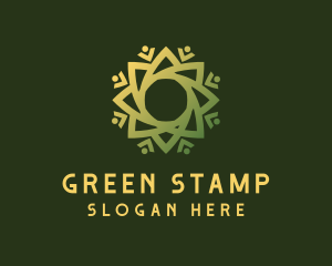 Green Eco Business  logo design