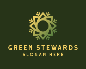 Green Eco Business  logo design