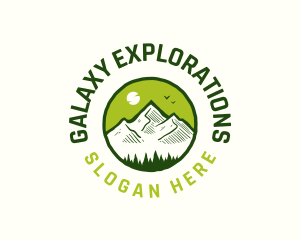 Mountain Nature Adventure logo design