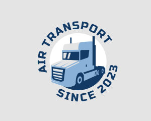 Trucking Haulage Vehicle logo design