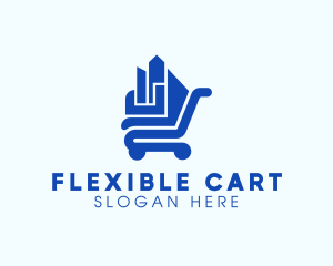 City Shopping Cart logo design