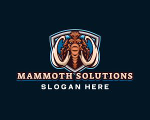 Mammoth Elephant Gaming logo design