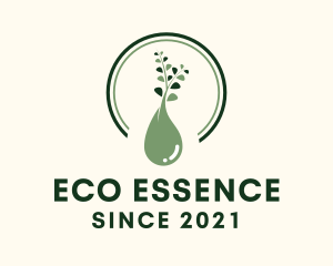 Eucalyptus Oil Essence  logo design