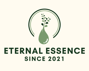 Eucalyptus Oil Essence  logo design