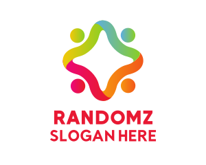 Colorful Community Charity  Logo