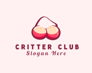 Sexy Cherry Boobs logo design