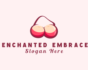 Sexy Cherry Boobs logo design