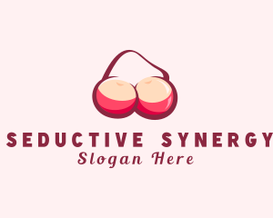 Sexy Cherry Boobs logo design