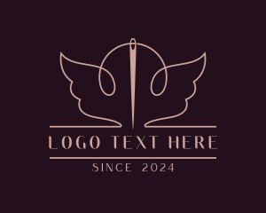 Wings Needle Tailor logo