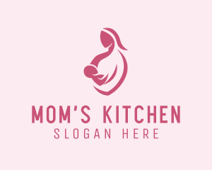 Child Mom Breastfeed logo