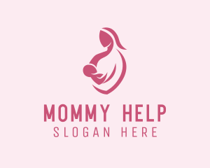 Child Mom Breastfeed logo