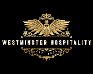 Caduceus Hospital Ornamental logo design