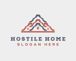 Village Homes Roofing logo design