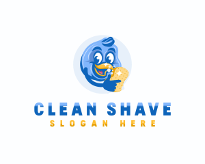 Bird Sponge Cleaning logo design