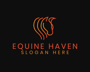 Equine Horse Stable logo