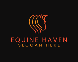 Equine Horse Stable logo design