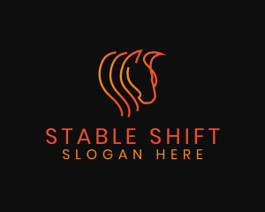 Equine Horse Stable logo design