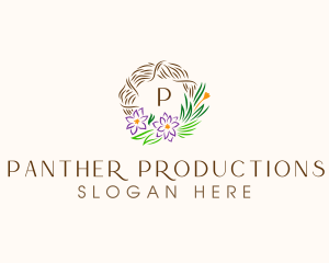 Floral Wreath Decor logo design