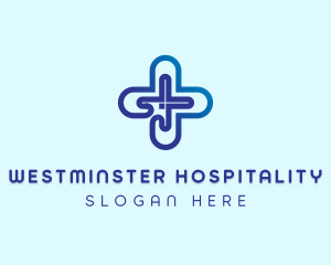 Medical Cross Pattern logo design