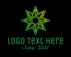 Green Environmental Star  logo