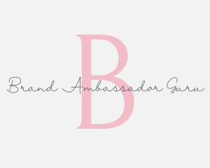 Cursive Feminine Beauty logo design