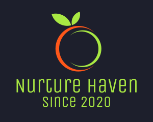 Organic Citrus Fruit logo design