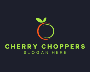 Organic Citrus Fruit logo design