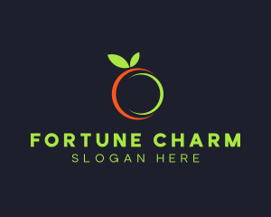 Organic Citrus Fruit logo design