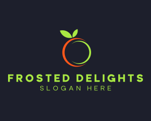 Organic Citrus Fruit logo design