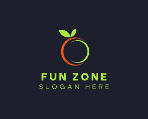 Organic Citrus Fruit logo design