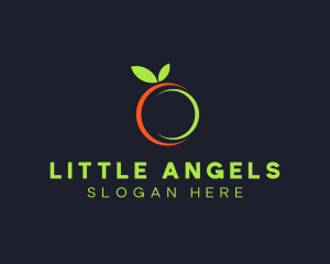 Organic Citrus Fruit logo design