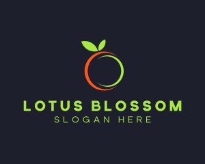 Organic Citrus Fruit logo design