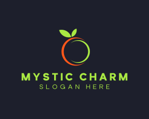 Organic Citrus Fruit logo design