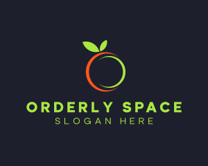 Organic Citrus Fruit logo design