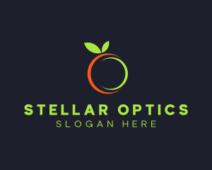 Organic Citrus Fruit logo design