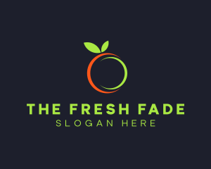 Organic Citrus Fruit logo design