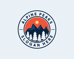 Alpine Mountain Hiking logo