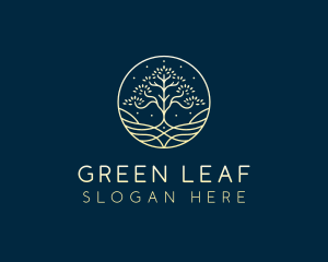 Sustainable Tree Garden logo design