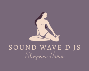 Nude Sexy Woman  Logo