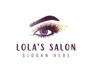 Eyelash Beauty Salon logo design