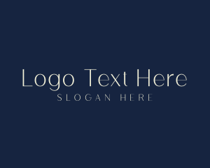 High End Minimalist Brand logo design