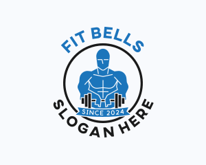 Bodybuilder Fitness Gym  logo design