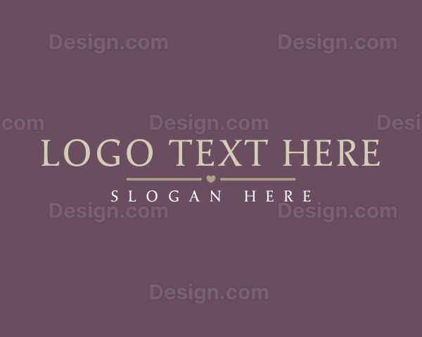 Luxury Simple Business Logo