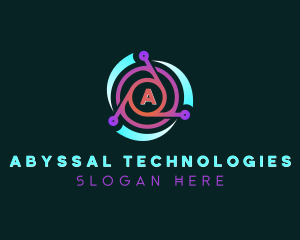 Artificial Intelligence Technology logo design