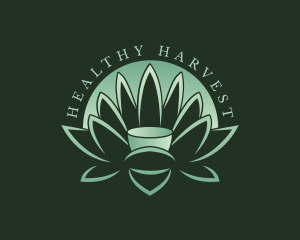 Meditation Lotus Flower Logo