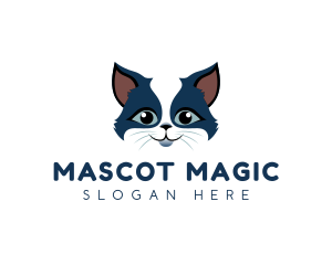 Pet Cat Veterinary logo design