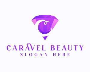 Diamond Jewelry Letter C logo design